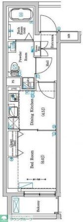 ラフィスタ方南町の物件間取画像